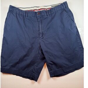 Polo Golf Ralph Lauren Mens Navy Blue Cotton Twill Stretch Chino Shorts 36 (34)